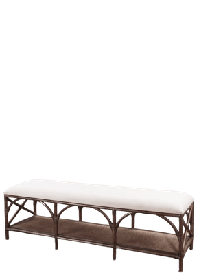 SEGGIO OTTOMAN - BROWN WASH