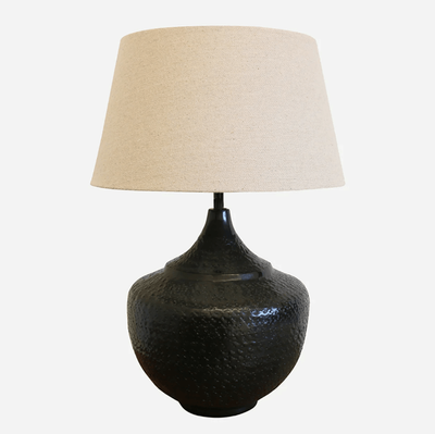 CASPIAN LAMP BASE - BLACK BRONZE FINISH