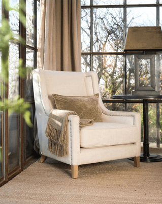 AW44 ARMCHAIR - MIXT LINEN NATURAL