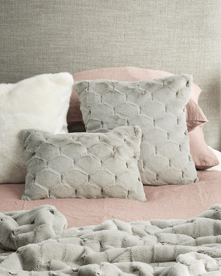 HEIRLOOM VALENTINA CUSHION - GREY