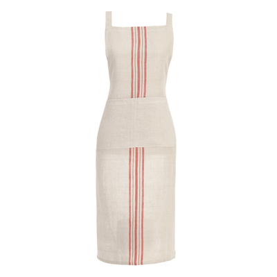 STRIPES APRON-RED STRIPE