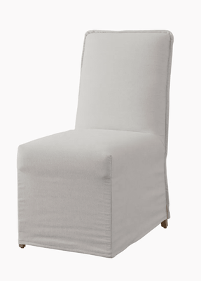 EMMELYN DINING CHAIR SLIPCOVER - NATURAL