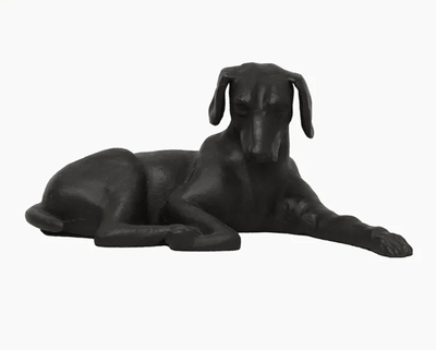 LAYING DOG DOOR STOP