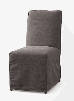 EMMELYN DINING CHAIR SLIPCOVER - GREY
