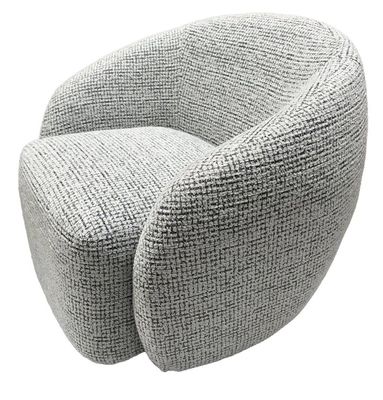 FLORA SWIVEL CHAIR - BLACK &amp; WHITE
