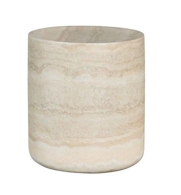 LUNAR ROUND SIDE TABLE NATURAL