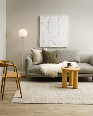 EMMETT FLOOR RUG - PUMICE