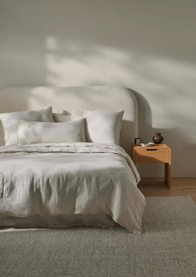 SOVA LINEN BEDDING - SAVANNA PINSTRIPE