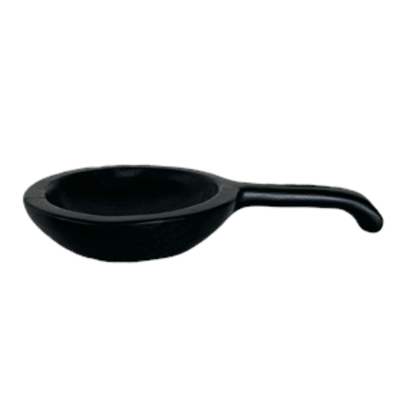 ORGANIC TEAK TAPAS BOWL WITH HANDLE - YAKISUGI