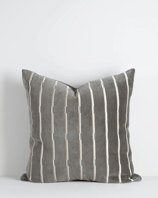EDEN CUSHION - SLATE GREEN