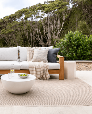 FLAX OUTDOOR RUG - SAND