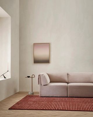 MARLOW FLOOR RUG - WINE