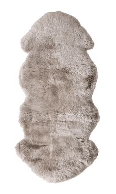SHEEPSKIN ONE AND HALF LONGWOOL - TAUPE