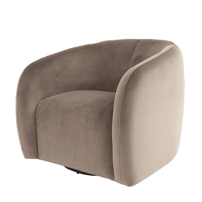 TINA SWIVEL CHAIR - JD SUPERVIO SEPIA
