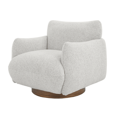 LISA SWIVEL CHAIR - LIMESTONE