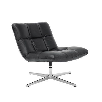 HENDRIX SWIVEL CHAIR - BACK LEATHER