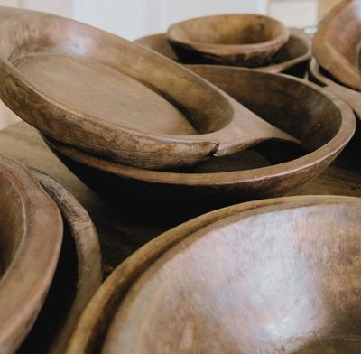 ORIGINAL WOODEN BOWL - LARGE