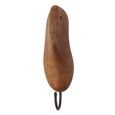 10" Wooden Shoe Hook