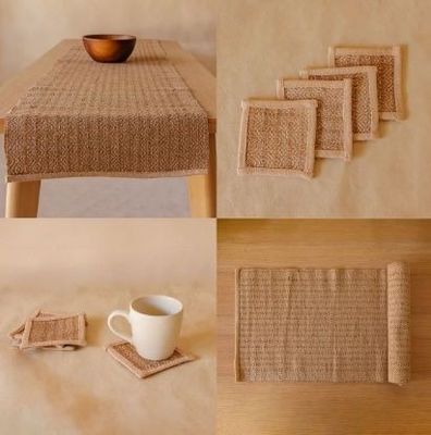 JUTE TABLE TOP SET
