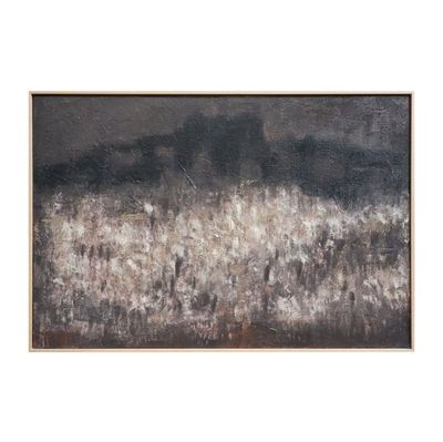 WISP -TEXTURED FRAMED CANVAS