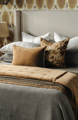 SOTTOBOSCO BEDSPREAD - MOCHA