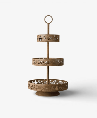 YULETIDE TIERED STAND