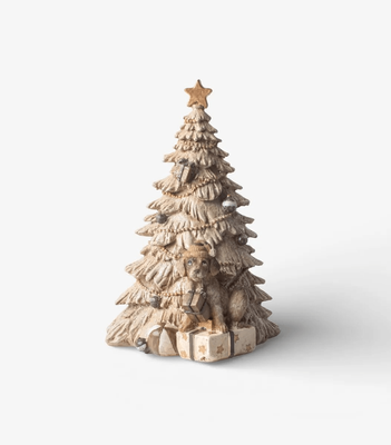 NATURAL TREE WITH DOG