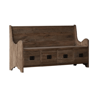 HALLWAY BENCH WITH DRAWERS