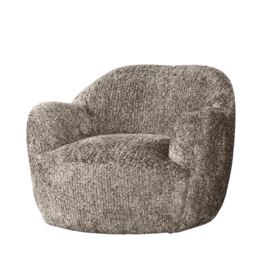 HALLIE SWIVEL CHAIR - POPCORN