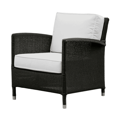 DEAUVILLE LOUNGE CHAIR - BLACK