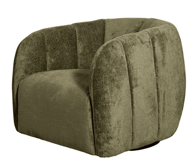 CASA SWIVEL CHAIR - FOREST GREEN
