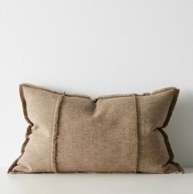 ADELA LUMBAR CUSHION -COCOA