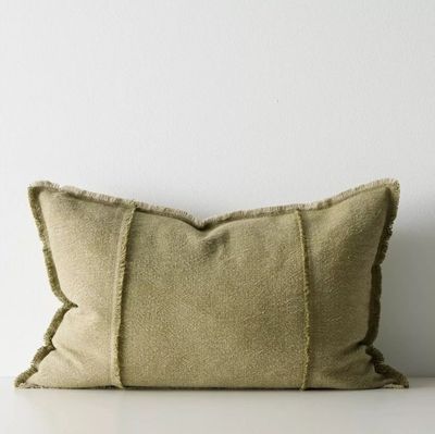 ADELA LUMBAR CUSHION -FOREST