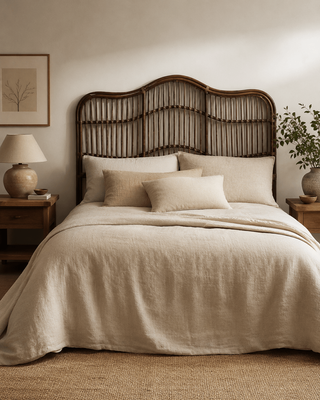 CURVARE BROWN WASH HEADBOARD