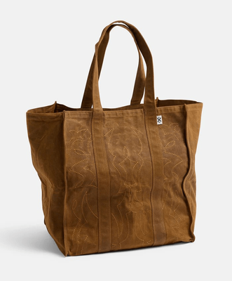 MARKET CANVAS TOTE BAG - SPICY COWBOY