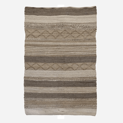 EMILY JUTE &amp; COTTON FLOOR RUG