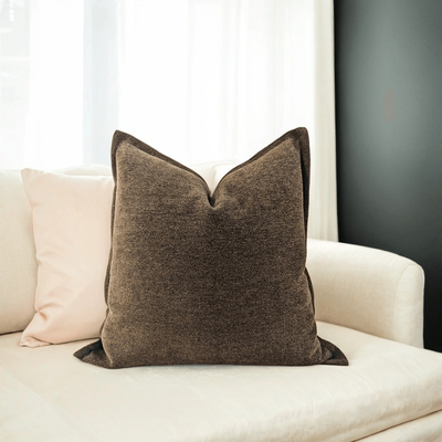 CHESTER CUSHION - BARK