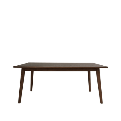 VAASA OAK DINING TABLE - WALNUT