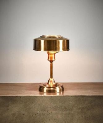 BANKSTOWN TABLE LAMP SMALL -ANTIQUE BRASS