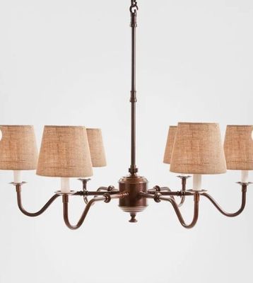 PRESCOT CHANDELIER DARK BRONZE