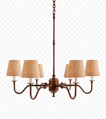 PRESCOT CHANDELIER DARK BRONZE