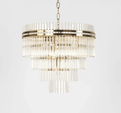 INFINITY CHANDELIER BRASS