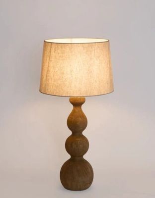 PEDRA TABLE LAMP -BROWN