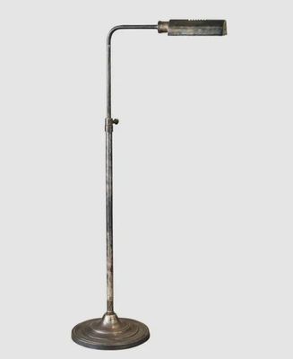 BROOKLYN FLOOR LAMP -ANTIQUE SILVER