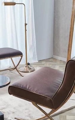BROOKLYN FLOOR LAMP -ANTIQUE BRASS