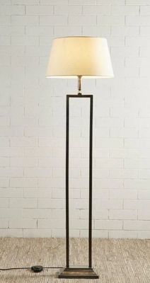 HAMILTON FLOOR LAMP -ANTIQUE SILVER