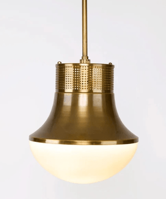 HALO CEILING PENDANT ANTIQUE BRASS