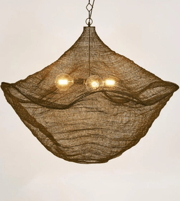 CALIFORNIA HANGING LAMP ANTIQUE BRASS