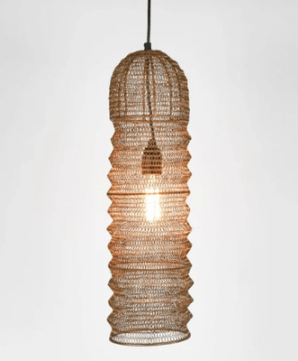 MONASH WIRE MESH CEILING PENDANT BRASS