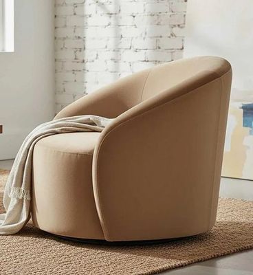 SIERRA SWIVEL ARMCHAIR - TOFFEE